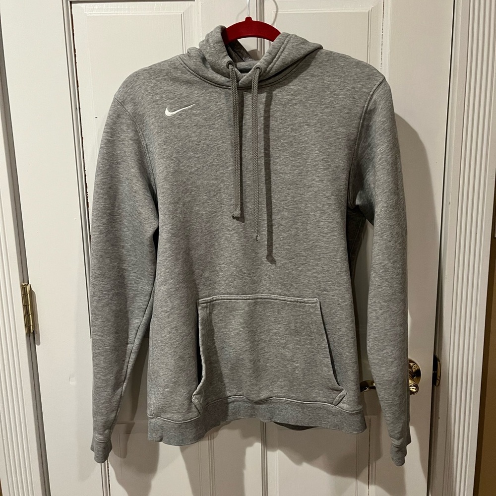 Nike Men's Heather Gray Hoodie